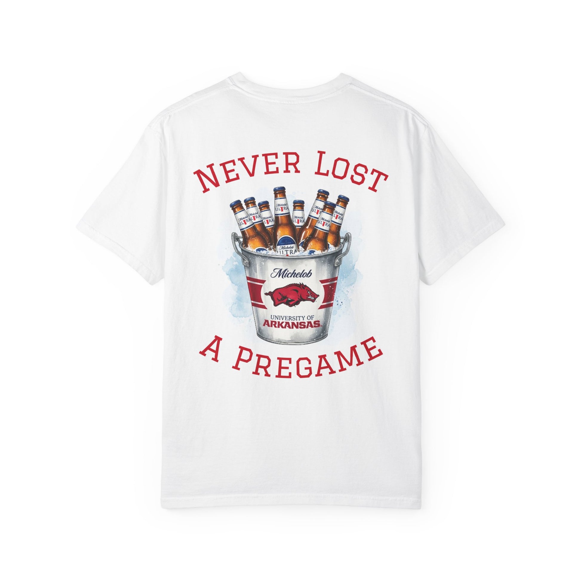 Arkansas Never Lost A Pregame Graphic T-shirt
