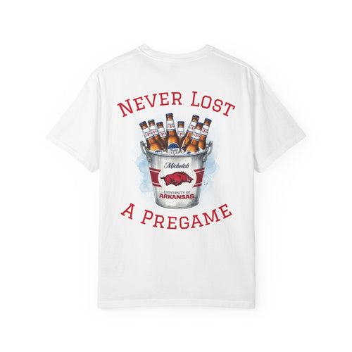 Arkansas Never Lost A Pregame Graphic T-shirt
