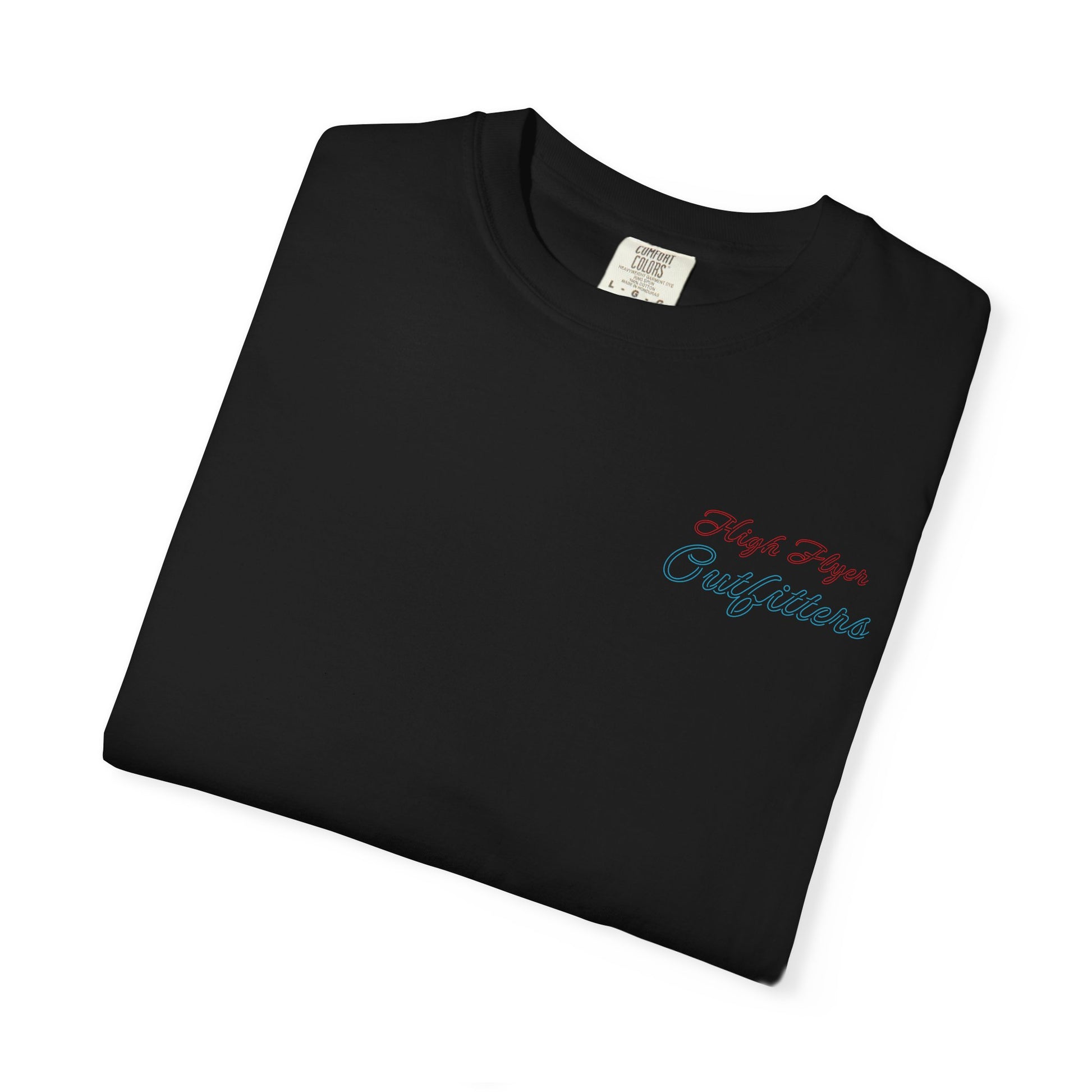 Neon Open T-Shirt - Unisex Garment-Dyed Tee for Flyers & Entrepreneurs