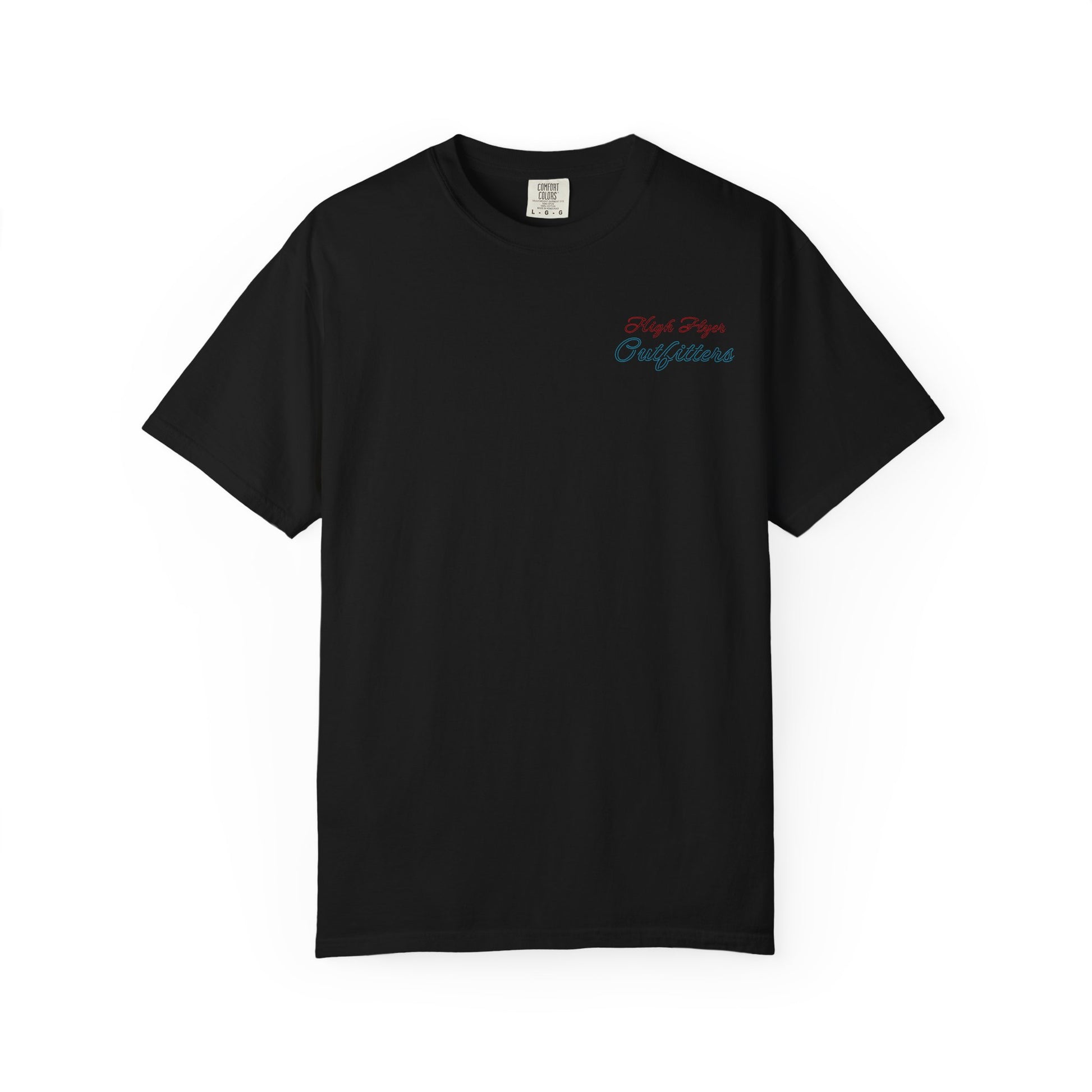 Neon Open T-Shirt - Unisex Garment-Dyed Tee for Flyers & Entrepreneurs