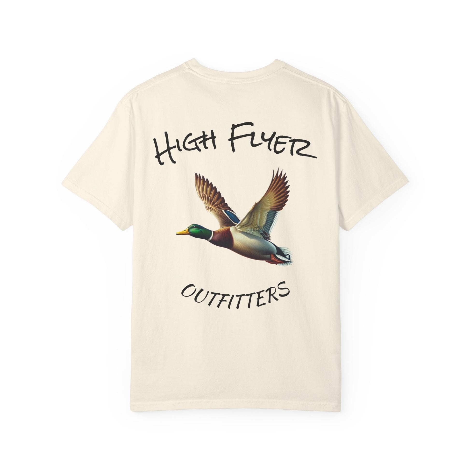 Flying Mallard Unisex T-Shirt - Dog & Duck Hunting Graphic Tee