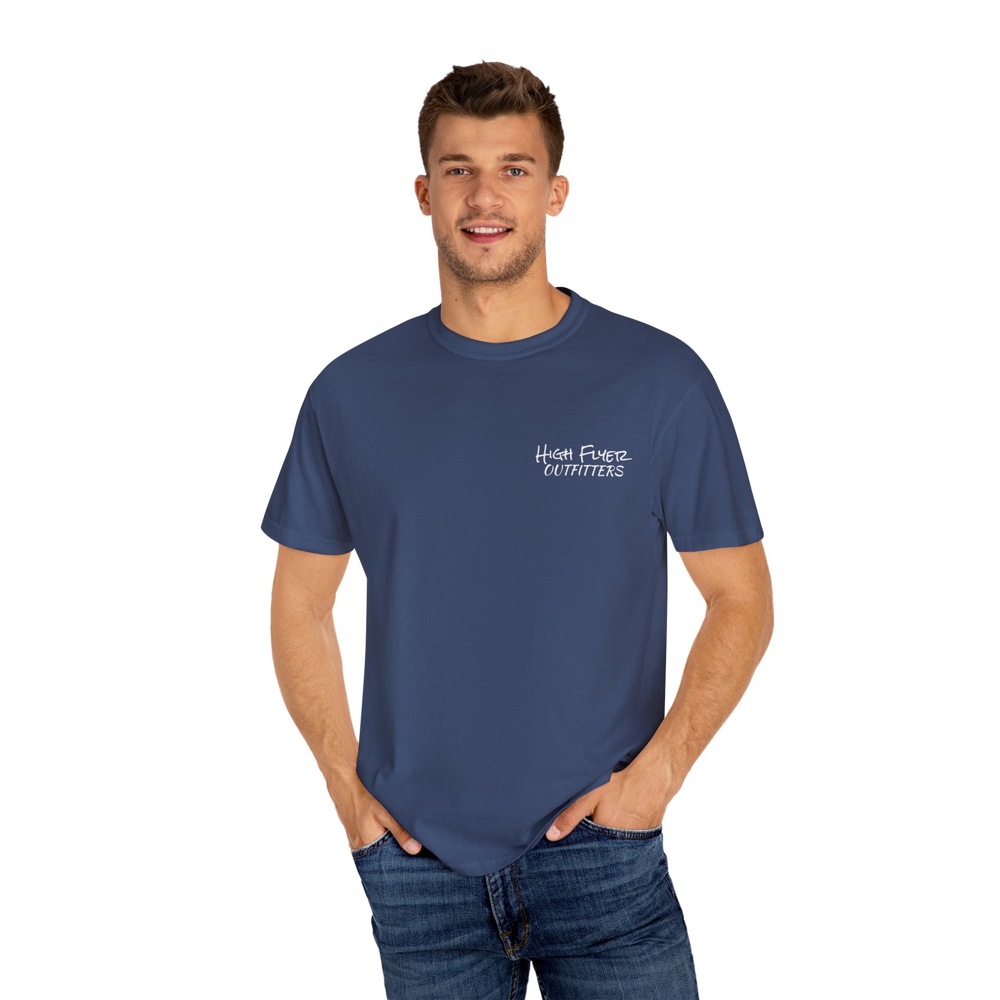 Center Console Unisex T-Shirt - Dog & Duck Hunting Graphic Tee
