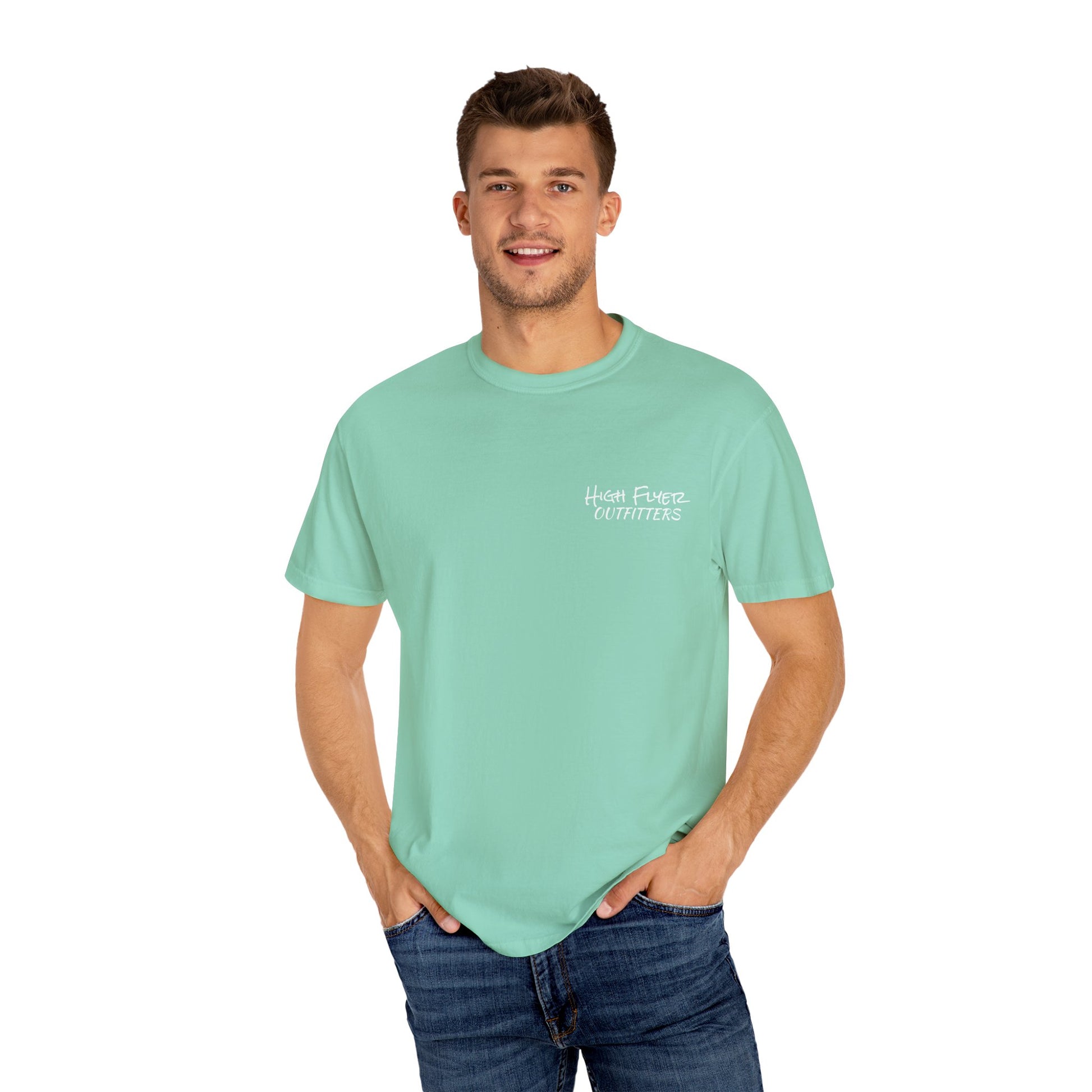 Center Console Unisex T-Shirt - Dog & Duck Hunting Graphic Tee