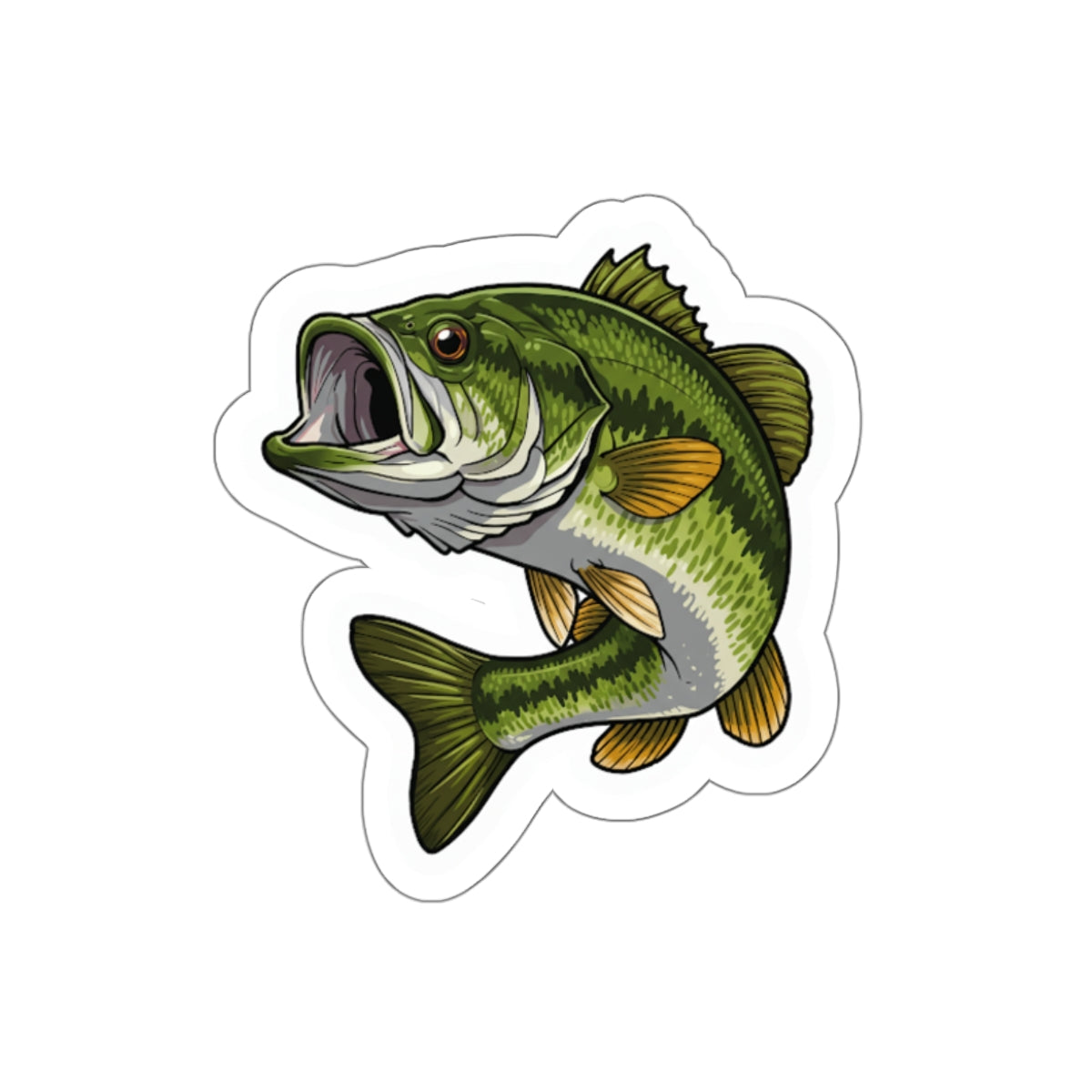 Large Mouth Sticker