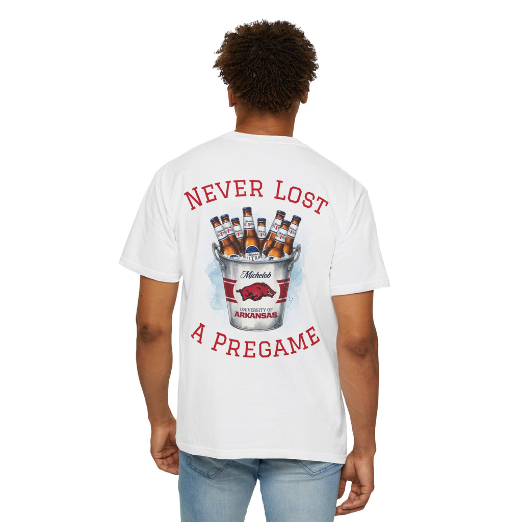 Arkansas Never Lost A Pregame Graphic T-shirt