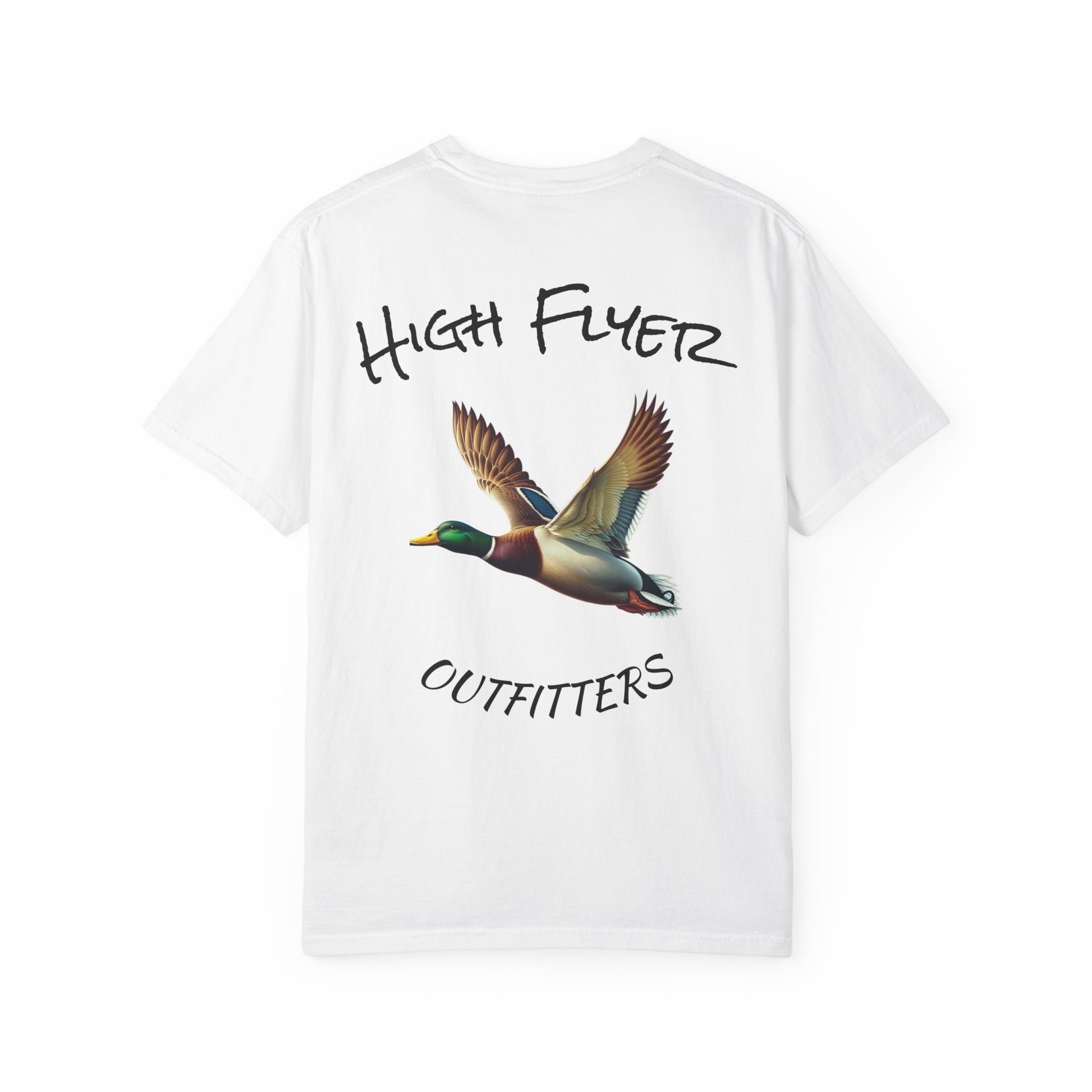 Flying Mallard Unisex T-Shirt - Dog & Duck Hunting Graphic Tee